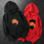 Black and Red hoodies